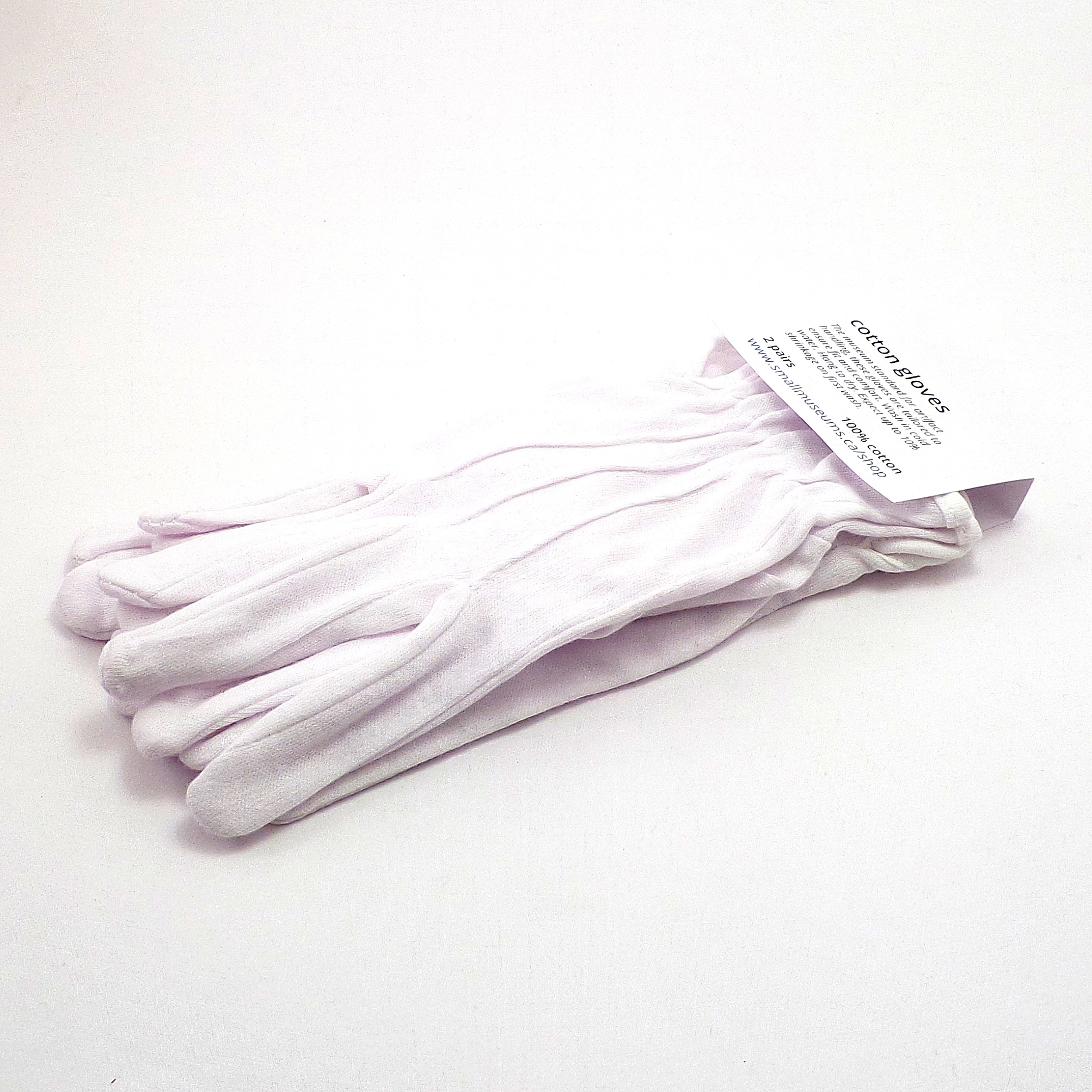 cotton museum gloves